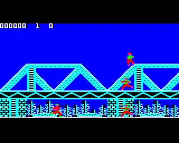 Green Beret (1987)(Imagine)[h2][GREEN] screen shot game playing